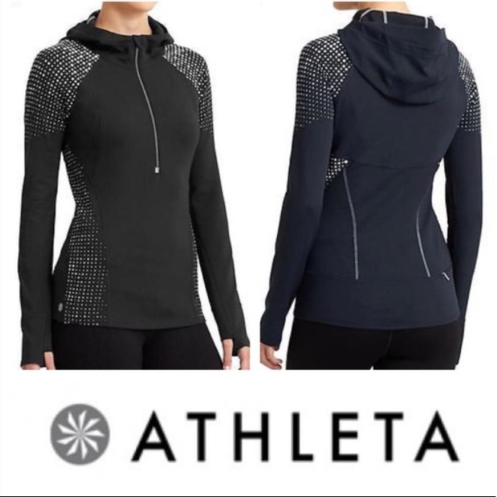 ATHLETA HALF ZIP TECH JACKET